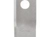 Lamă cositoare stânga 105x48x3mm orificiu 19mm pachet 25 buc. potrivită pentru Niemeyer