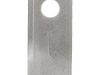 Lamă cositoare stânga 105x48x4mm orificiu 19mm pachet 25 buc. potrivită pentru Claas
