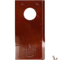 Lamă cositoare dreapta 93x47x3mm orificiu 19mm pachet 25 buc. potrivită pentru Krone