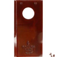 Lamă cositoare stânga 93x47x3mm orificiu 19mm pachet 25 buc. potrivită pentru Krone