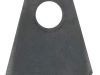 Lamă cositoare stânga/dreapta 75x30/70x4mm orificiu 20mm pachet 25 buc. potrivită pentru Stockey-Schmitz