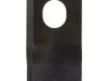 Lamă cositoare dreapta 92x48x4mm orificiu 24x20mm oval pachet 25 buc. potrivită pentru Kongskilde JF/Stoll