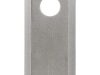 Lamă cositoare stânga/dreapta 97x50x4mm orificiu 19mm pachet 25 buc. potrivită pentru Kongskilde JF/Stoll