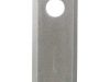 Lamă cositoare stânga/dreapta 114x48x4mm orificiu 19mm pachet 25 buc. potrivită pentru Kongskilde JF/Stoll