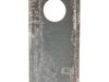 Lamă cositoare stânga 100x48x4mm orificiu 21mm pachet 25 buc. potrivită pentru Pöttinger