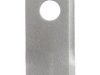 Lamă cositoare dreapta 96x48x3mm orificiu 19mm pachet 25 buc. potrivită pentru Pöttinger