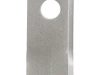 Lamă cositoare dreapta 100x48x3mm orificiu 19mm pachet 25 buc. potrivită pentru Pöttinger/Niemeyer