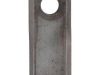 Lamă cositoare dreapta 116x48x4mm orificiu 20,5mm pachet 25 buc. potrivită pentru Kuhn