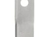 Lamă cositoare dreapta 120x48x4mm orificiu 18,5mm pachet 25 buc. potrivită pentru Vicon/Gehl/Lely/New Holland/Pöttinger
