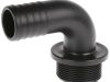 Capăt furtun 90° 15mm x 3/4" tată