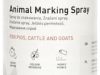 Spray albastru pentru marcarea animalelor 500ml