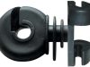 Clips izolator pentru stâlp oval 25buc