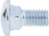 Șurub cap bombat torbant gât pătrat DIN603 M10x1,5x20mm filet 13,4mm oțel zincat grupa 8.8 Kramp