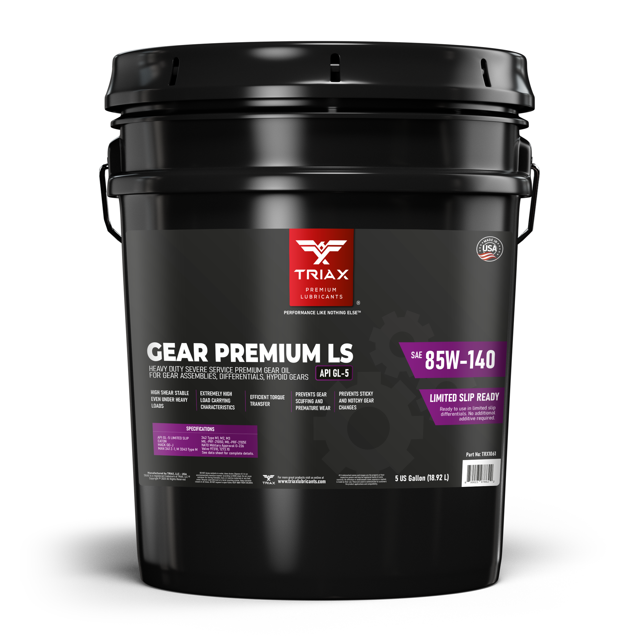 TRIAX HD Gear Premium 85W-140 GL-5 Convertizor si Diferentiale