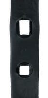 Brăzdar cultivator 340x40x12mm reversibil întărit curbat 2 orificii