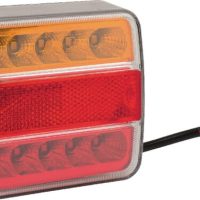 Lampă spate LED pătrată 12-24V 100x40x100mm gopart