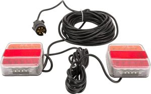 Set iluminare LED magnetic, cablu 12m