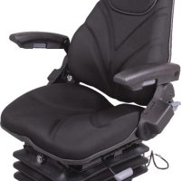 Scaun material textil cu suspensie pe aer